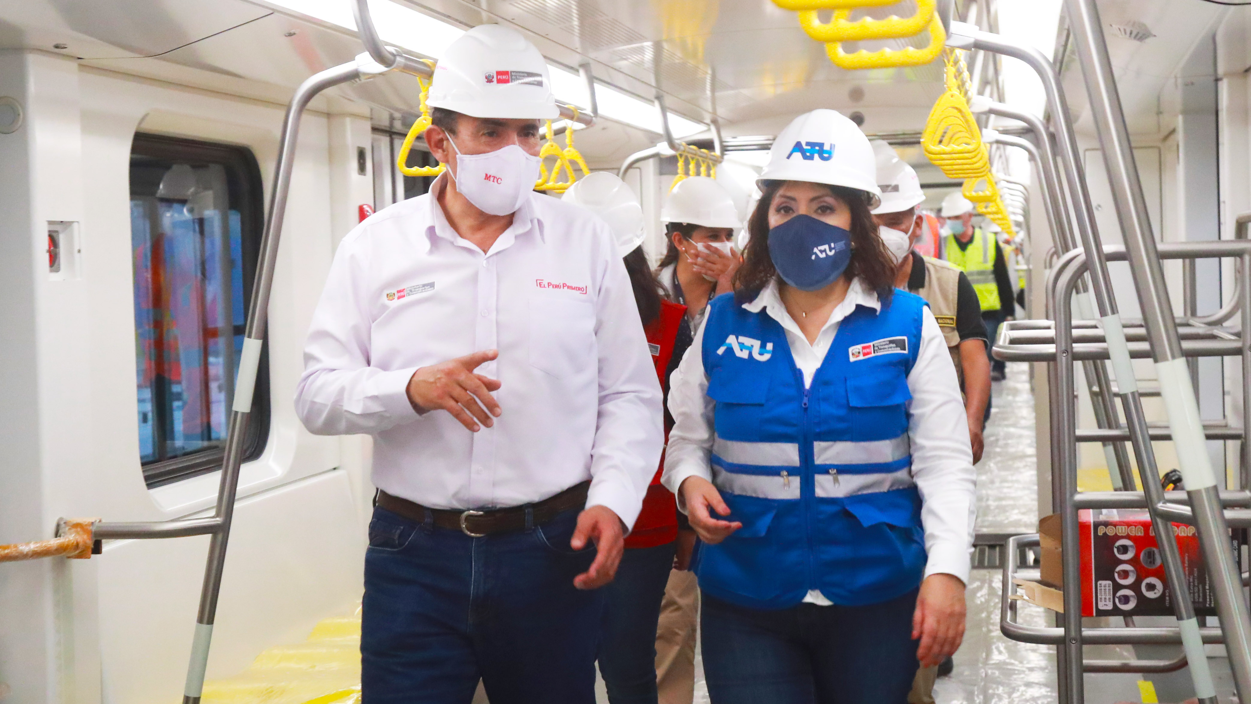 Línea 2 del Metro de Lima y Callao inició fase de prueba de los trenes dentro del túnel subterráneo