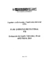 Vista preliminar de documento Evaluación del POI del Cuarto Trimestre y Anual 2009