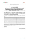Vista preliminar de documento NEC - MININTER - COMUNICADO AMPLIACIÓN PUBLICACIÓN ABSOLUCIÓN CONSULTAS PROVEEDORES ET03 - ADQUISICIÓN DE CALZADO Y MOCHILAS.pdf