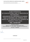Vista preliminar de documento NEC MININTER - BASES INTEGRADAS CONVOCATORIA SELECCIÓN DE PROVEEDORES ET 05 ADQUISICIÓN DE UNIFORMES DE SANIDAD.pdf