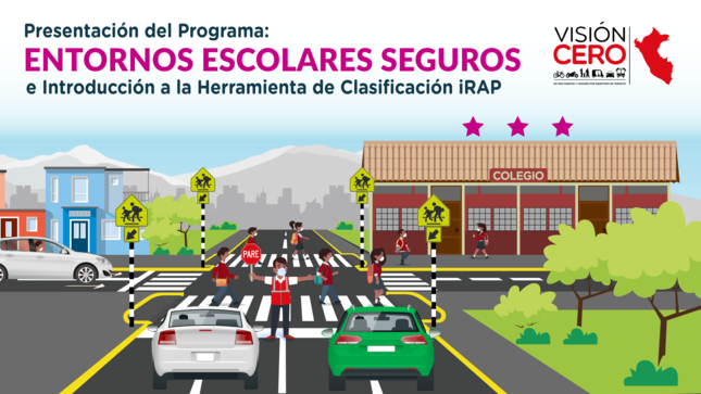 ¿Cómo lograr entornos escolares más seguros? El MTC lo explicará en taller virtual sobre seguridad vial 