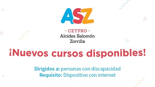 Imagen del lanzamiento de nuevos cursos del CETPRO Alcides Salomón Zorrilla.