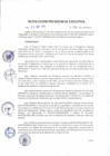 Vista preliminar de documento Resolución de presidencia ejecutiva