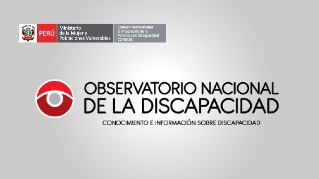 Imagen del logo del Observatorio Nacional de Discapacidad