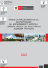Vista preliminar de documento Anexo - Manual de Procedimientos del Macroproceso S01 Asesoramiento Jurídico y Defensa Jurídica del Ministerio de Economía y Finanzas