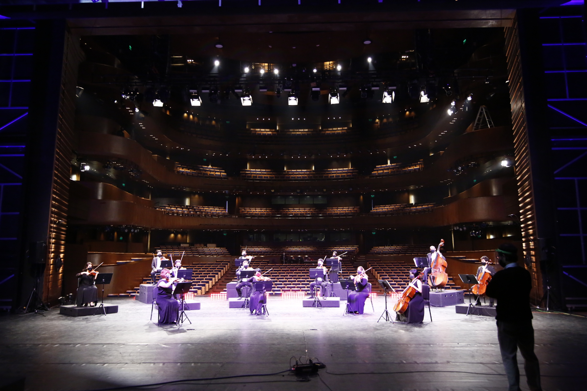 Orquesta Sinfónica Nacional presenta concierto “Arcos y cuerdas” desde el Gran Teatro Nacional
