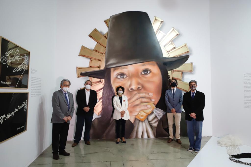Ministro de Cultura participó en la exhibición de la muestra temporal “Túpac Amaru y Micaela Bastidas: Memoria, símbolos y misterios”