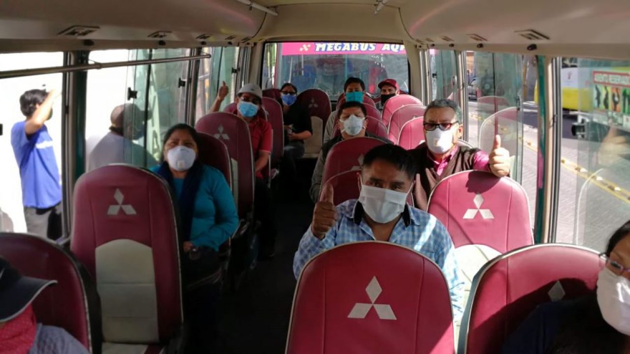 Usuarios del transporte público