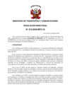 Vista preliminar de documento RD N°312-2020-MTC-16[R].pdf