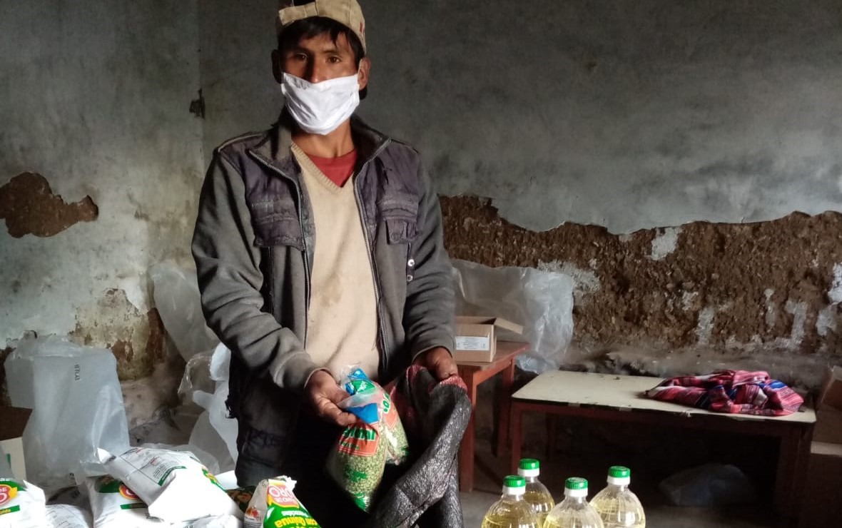 Huancavelica: Ministerio de Cultura entrega canastas de alimentos a cerca de 20,000 familias en marco de emergencia sanitaria