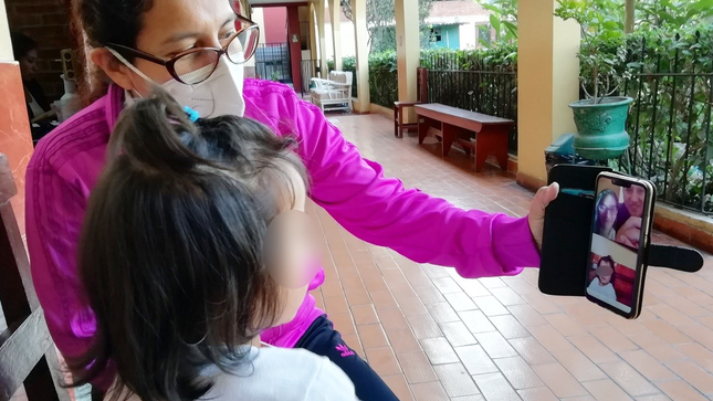 MIMP: DURANTE PANDEMIA, RESIDENTES DEL INABIF MANTIENEN COMUNICACIÓN CON SUS FAMILIAS