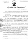 Vista preliminar de documento Resolucion de Dirección General