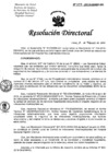 Vista preliminar de documento Resolucion de Dirección General