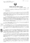 Vista preliminar de documento Resolucion de Dirección General