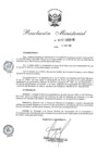 Vista preliminar de documento 1010-2020-IN ( Aceptar la renuncia presentada por el señor Gnrl.PNP (r) Victor Raul Rucoba Tello al cargo de Jefe de Gabinete de Asesores del MININTER).pdf