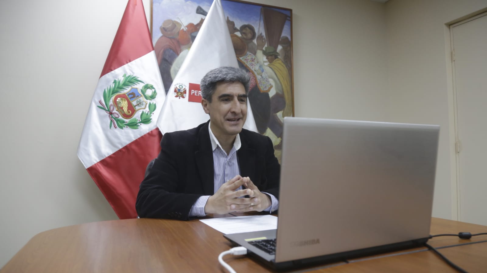 Inauguración Feria del Libro de Cajamarca