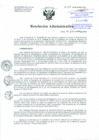 Vista preliminar de documento Resolución de Dirección Administrativa