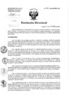 Vista preliminar de documento Resolución de Dirección Directoral