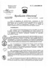 Vista preliminar de documento Resolución de Dirección Directoral