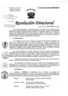 Vista preliminar de documento Resolución de Dirección Directoral