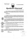 Vista preliminar de documento Resolución de Dirección Directoral