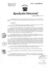 Vista preliminar de documento Resolución de Dirección Directoral