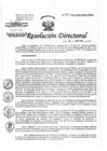 Vista preliminar de documento Resolución de Dirección Directoral