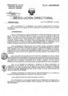 Vista preliminar de documento Resolución de Dirección Directoral