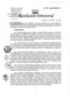 Vista preliminar de documento Resolución de Dirección Directoral