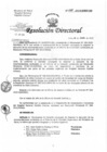 Vista preliminar de documento Resolución de Dirección Directoral