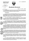 Vista preliminar de documento Resolución de Dirección Directoral