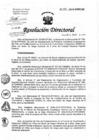 Vista preliminar de documento Resolución de Dirección Directoral