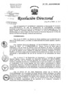 Vista preliminar de documento Resolución de Dirección Directoral