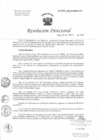 Vista preliminar de documento Resolución de Dirección Directoral