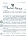 Vista preliminar de documento Resolución de Dirección Directoral