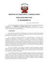 Vista preliminar de documento RD N°325-2020-MTC-16[R].pdf