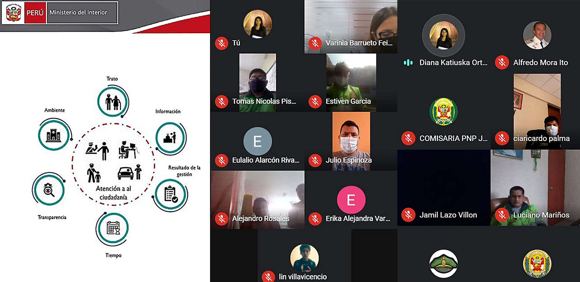 Comisarios y suboficiales de más de 160 dependencias policiales de Lima y Callao participan en jornadas de capacitación virtual