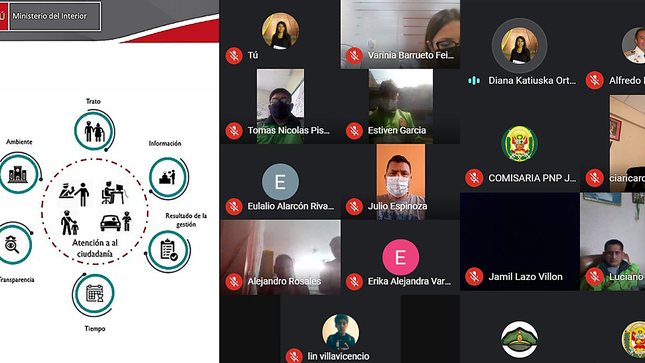 Comisarios y suboficiales de más de 160 dependencias policiales de Lima y Callao participan en jornadas de capacitación virtual
