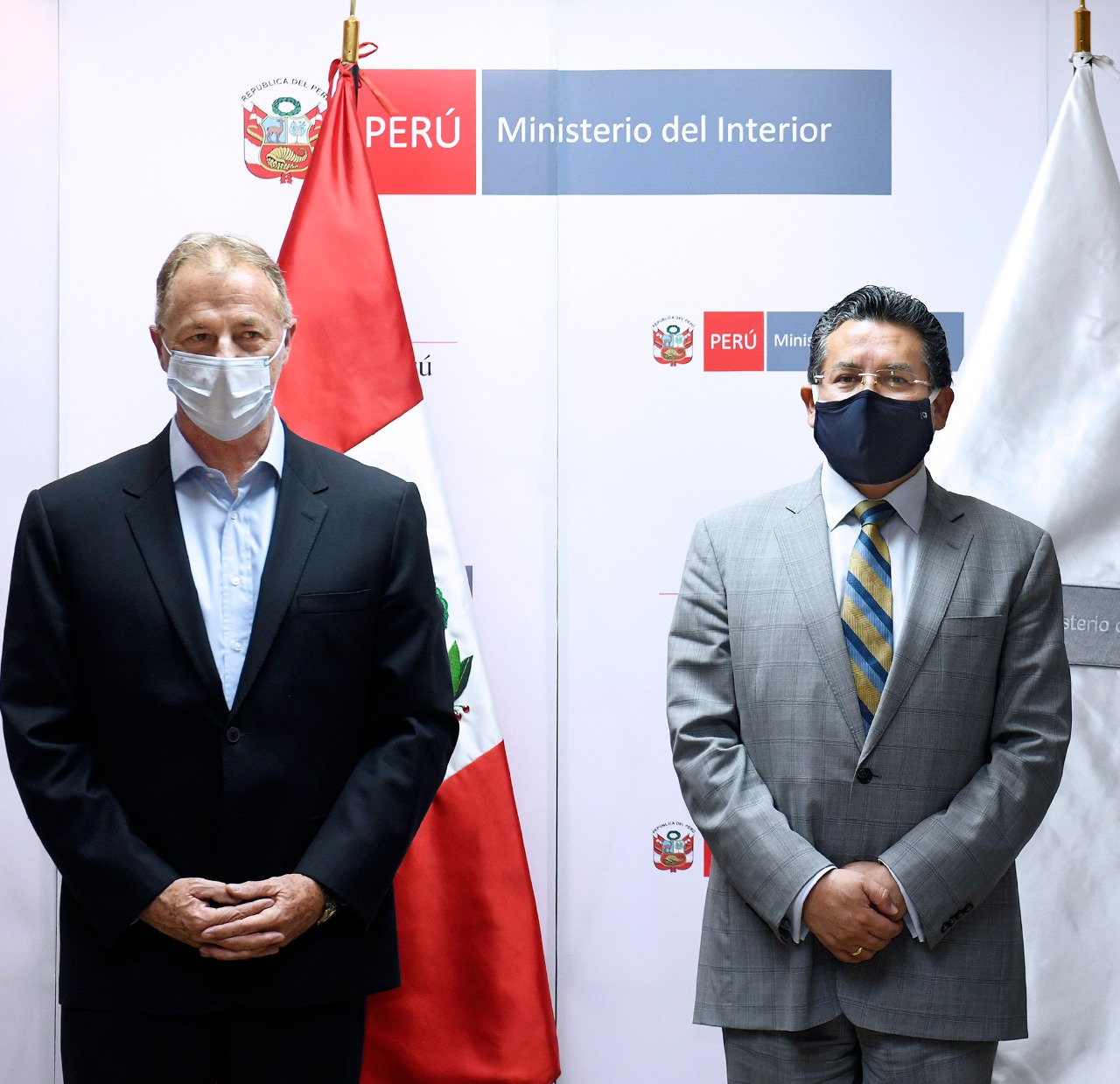 Ministro del Interior y alcalde de Lima coordinan acciones para reforzar seguridad ciudadana.