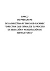 Vista preliminar de documento Balotario de preguntas - Acreditación de Instructores