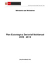 Vista preliminar de documento Plan Estratégico Sectorial Multianual (PESEM) del Sector Ambiental 2013-2016