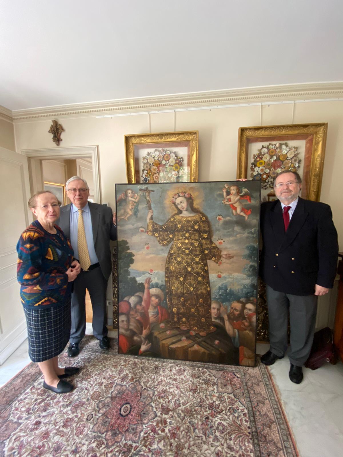 PINTURA SANTA GERTRUDIS