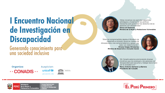 Imagen del I Encuentro Nacional de Investigación sobre Discapacidad.