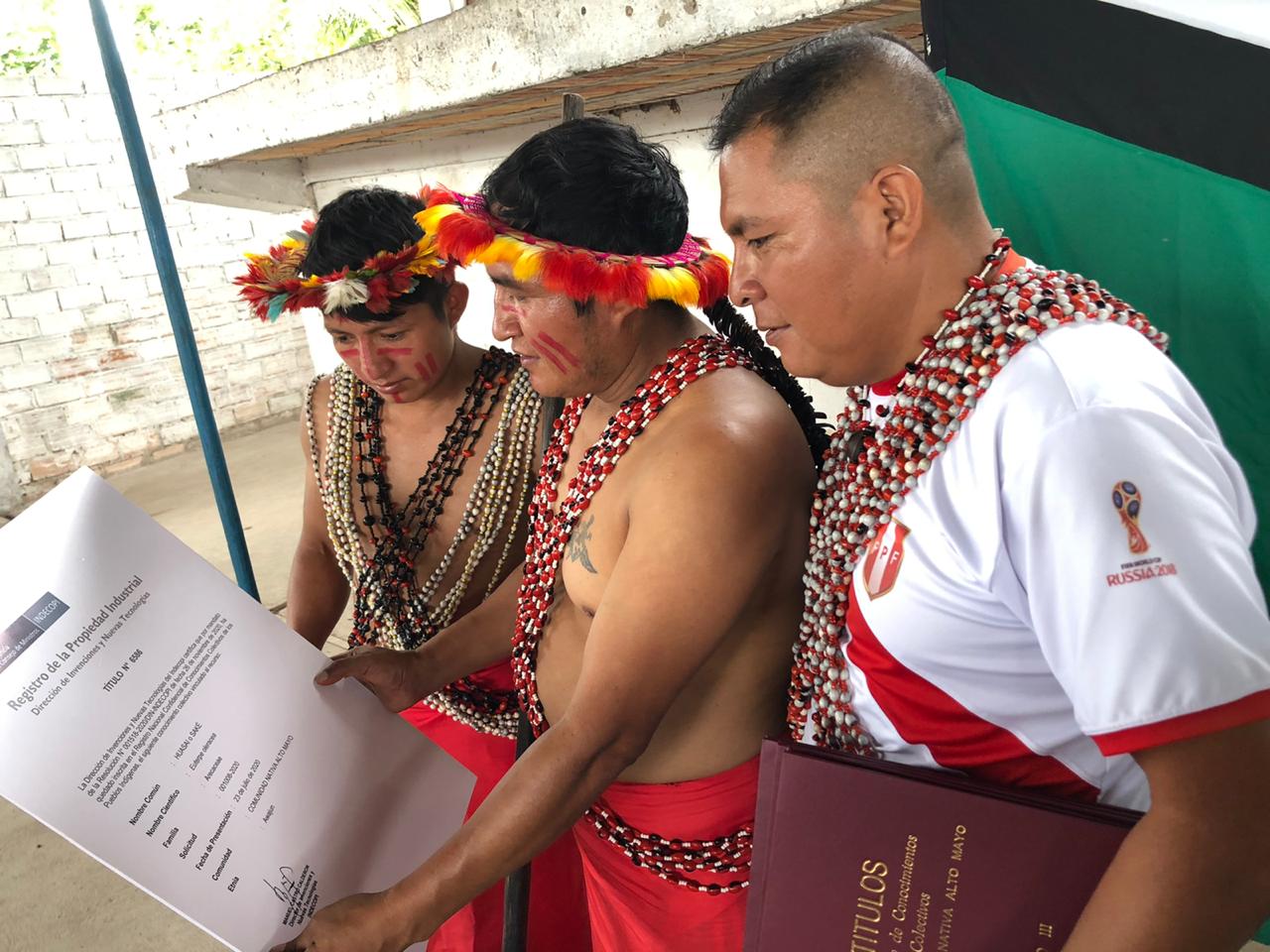 Viceministra de Interculturalidad participó en entrega de registros de conocimientos colectivos a comunidad Alto Mayo del pueblo Awajún