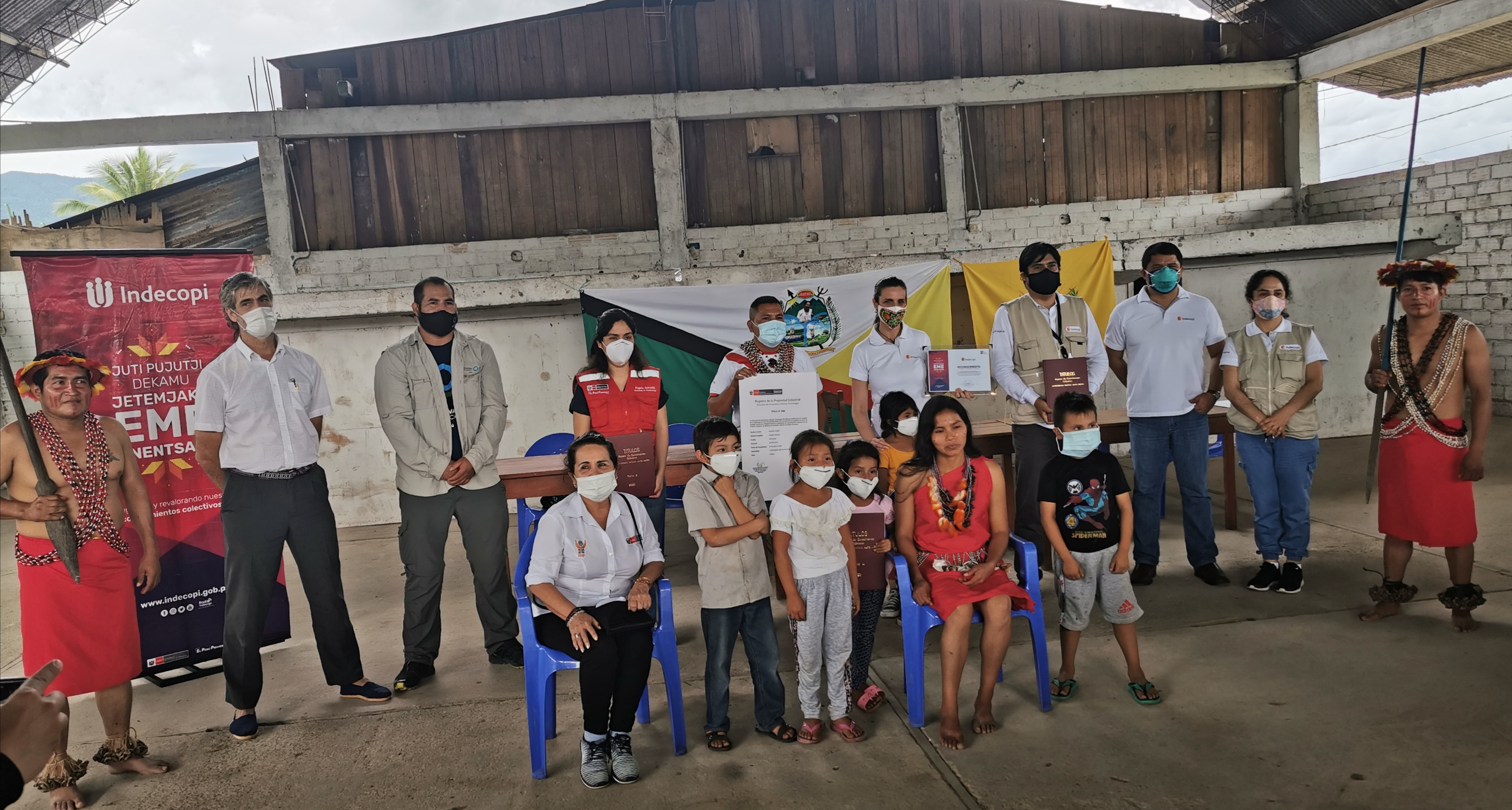 Viceministra de Interculturalidad participó en entrega de registros de conocimientos colectivos a comunidad Alto Mayo del pueblo Awajún