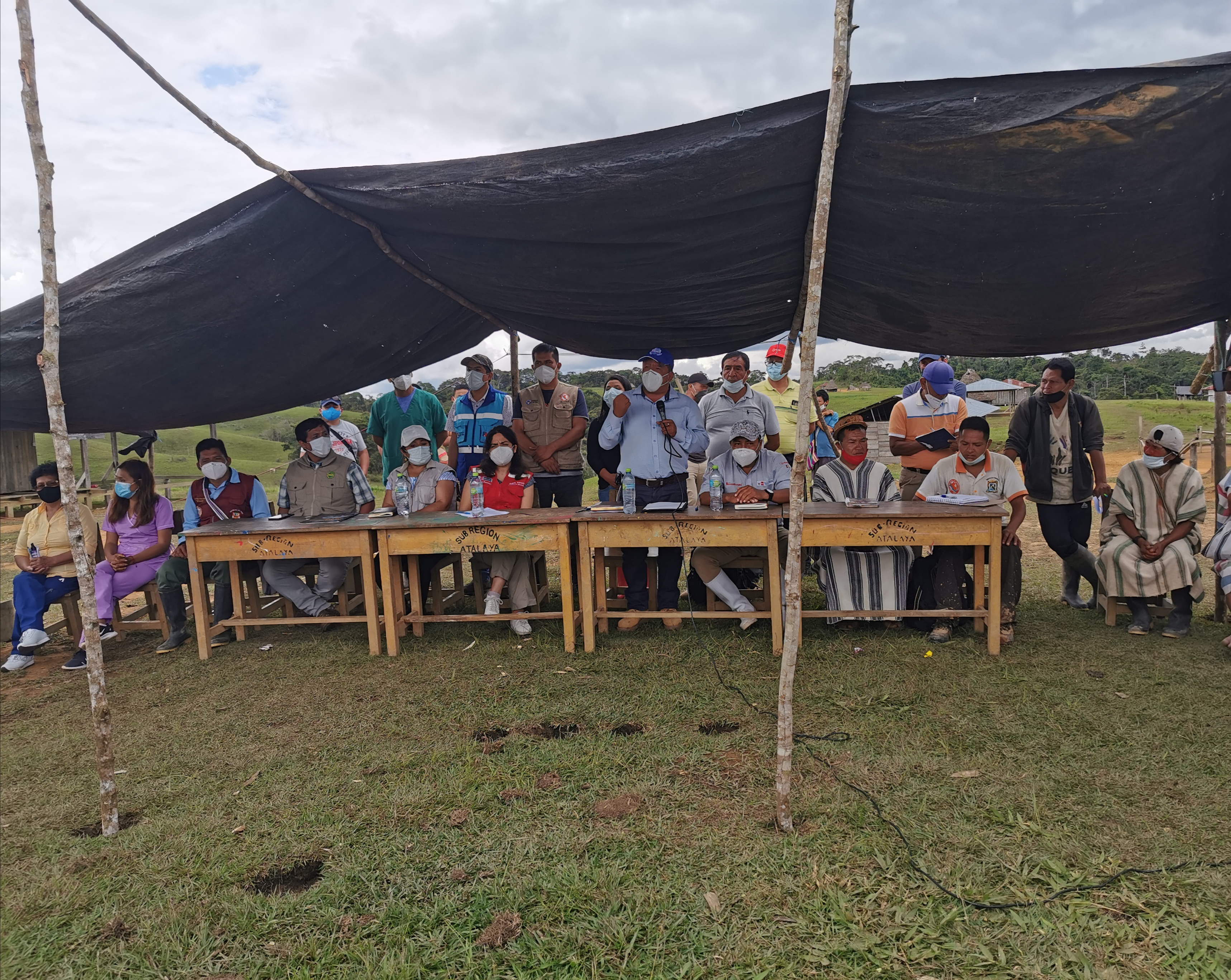 Viceministra de Interculturalidad participó de jornada de atención integral en comunidad nativa Shumahuani en la región Pasco