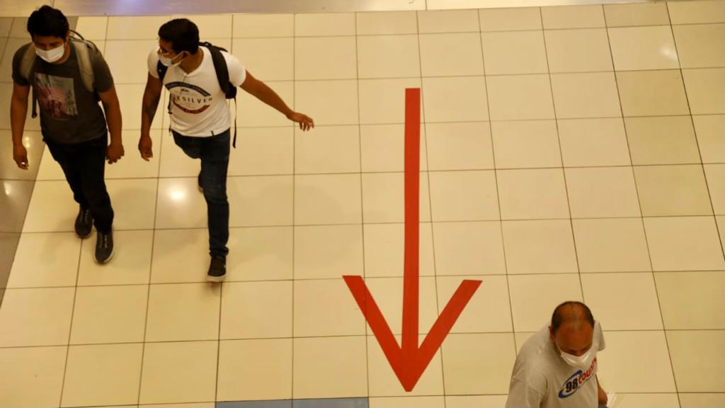 Minsa interviene centro comercial Plaza Norte para verificar que cumpla con medidas sanitarias contra la COVID-19
