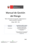 Vista preliminar de documento Anexo N° 06 - Manual de Gestión del Riesgo (MGR-M11).pdf