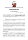 Vista preliminar de documento RD N°396-2020-MTC-16[R].pdf