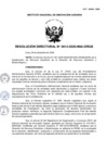 Vista preliminar de documento Resolución Directoral N° 0014-2020-INIA-DRGB
